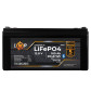 Акумулятор LogicPower LP LiFePO4 12,8V - 160 Ah (2048Wh) (BMS 160A/80А) пластик LCD Smart BT
