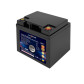 Аккумулятор LogicPower LP LiFePO4 12V (12,8V) - 50 Ah (640Wh) (Smart BMS 60A/30А) пластик Аккумулятор LogicPower LP LiFePO4 12V (12,8V) - 50 Ah (640Wh) (Smart BMS 60A/30А) пластик