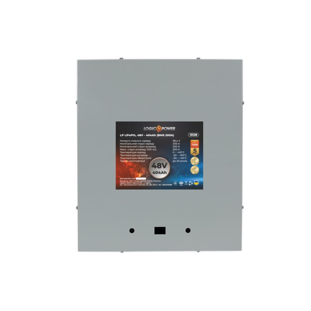 Акумулятор LogicPower LP LiFePO4 48V - 404 Ah (BMS 200A) Акумулятор LogicPower LP LiFePO4 48V - 404 Ah (BMS 200A)