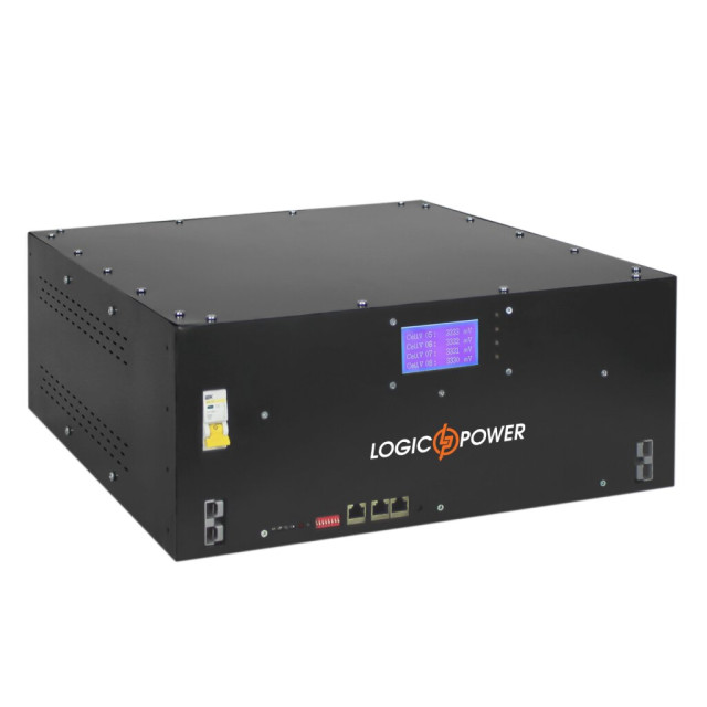 Акумулятор LogicPower LP LiFePO4 48V (51,2V) - 90 Ah (4608Wh) (BMS 100A) (LogicPower LP Bank Energy U90) Акумулятор LogicPower LP LiFePO4 48V (51,2V) - 90 Ah (4608Wh) (BMS 100A) (LogicPower LP Bank Energy U90)