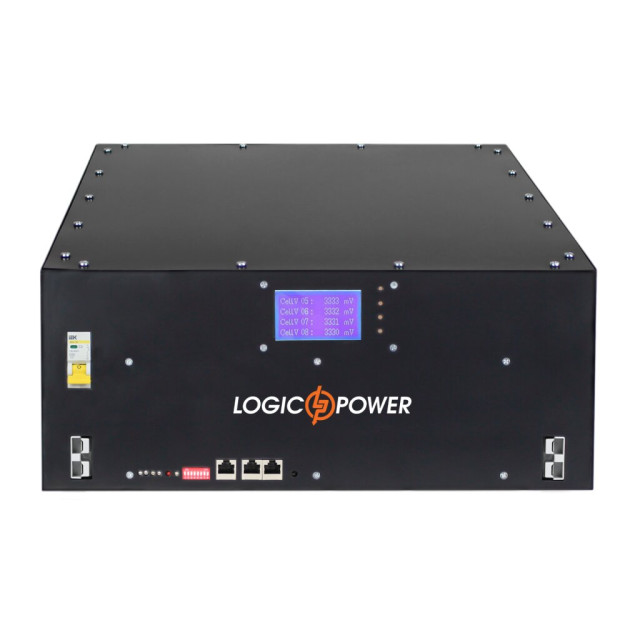 Акумулятор LogicPower LP LiFePO4 48V (51,2V) - 90 Ah (4608Wh) (BMS 80A) (LogicPower LP Bank Energy U90) Акумулятор LogicPower LP LiFePO4 48V (51,2V) - 90 Ah (4608Wh) (BMS 80A) (LogicPower LP Bank Energy U90)