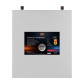 Акумулятор LogicPower LP LiFePO4 48V (51,2V) - 90 Ah (4608Wh) (BMS 80A) металл Акумулятор LogicPower LP LiFePO4 48V (51,2V) - 90 Ah (4608Wh) (BMS 80A) металл