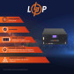 Акумулятор LogicPower LP LiFePO4 48V (51,2V) - 90 Ah (4608Wh) (Smart BMS 150A) с LCD (LogicPower LP Bank Energy U90)