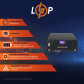 Акумулятор LogicPower LP LiFePO4 48V (51,2V) - 90 Ah (4608Wh) (Smart BMS 200A) с LCD (LogicPower LP Bank Energy U90)
