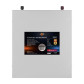 Акумулятор LogicPower LP LiFePO4 48V (51,2V) - 90 Ah (4608Wh) (Smart BMS 80A/40A) металл