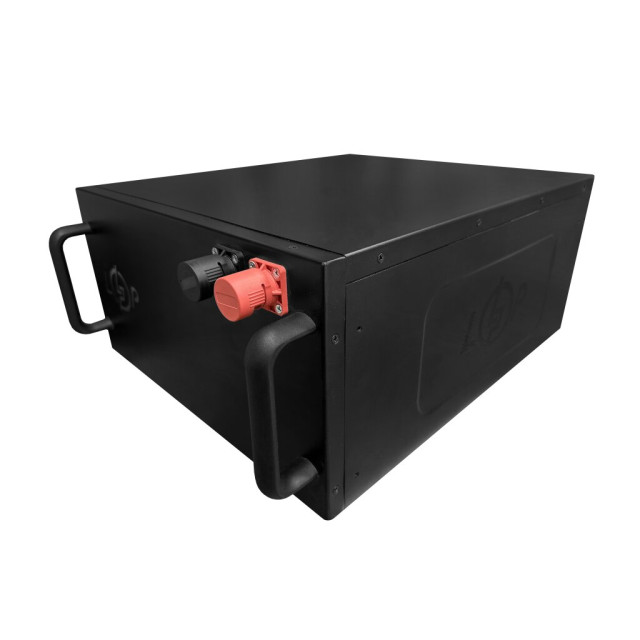 Акумулятор LogicPower LP LiFePO4 51,2V - 100 Ah (5120Wh) (BMS 150A/75А) метал RM
