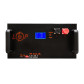 Акумулятор LogicPower LP LiFePO4 51,2V - 100 Ah (5120Wh) (Smart BMS 150A/100А) з LCD метал Smart RM