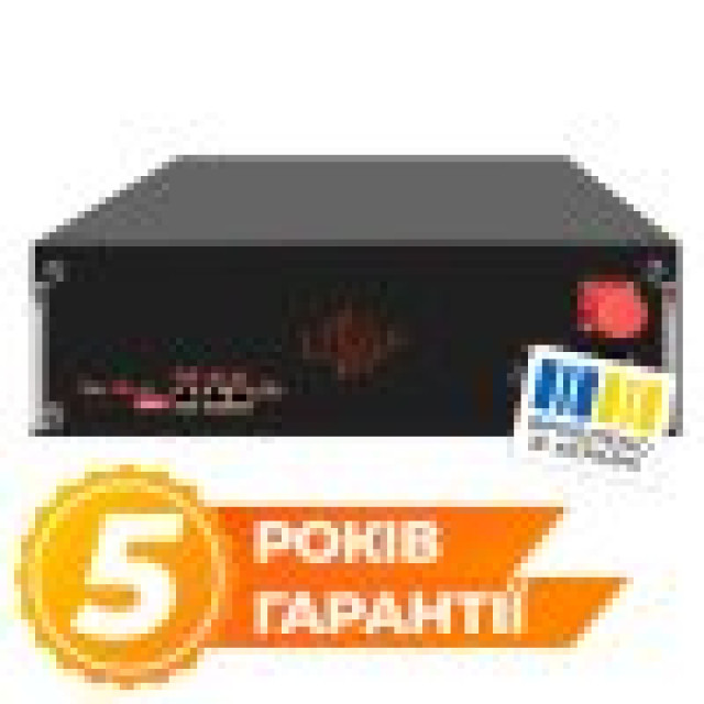 Акумулятор LogicPower LP LiFePO4 51,2V - 100 Ah (5120Wh) (Smart BMS 150A/100А) з LCD метал Smart RM