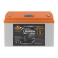 Аккумулятор LogicPower LP LiFePO4 LCD 12,8V - 100 Ah (1280Wh) (BMS 80A/40А) пластик