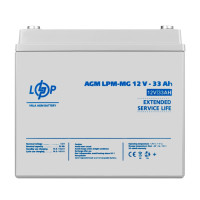 Аккумулятор мультигелевый AGM LogicPower LPM-MG 12V - 33 Ah для TESLA