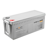 Акумулятор мультигелевий LogicPower LP-MG 12V - 180 Ah Silver
