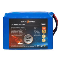 Акумулятор стартерний LogicPower LP LiFePO4 12V - 12 Ah для мопеда