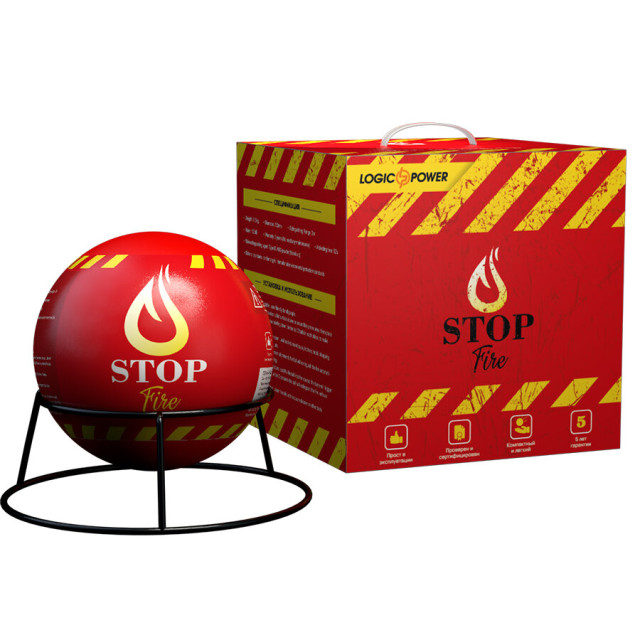 Автономна сфера порошкового пожежогасіння LogicPower Fire Stop S9.0M Автономна сфера порошкового пожежогасіння LogicPower Fire Stop S9.0M