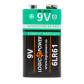 Батарейка LogicPower Alkaline 6LR61 9V (Крона)