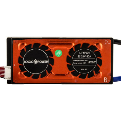 BMS плата LiFePO4 24V 8S 80A симметрия BMS плата LiFePO4 24V 8S 80A симметрия