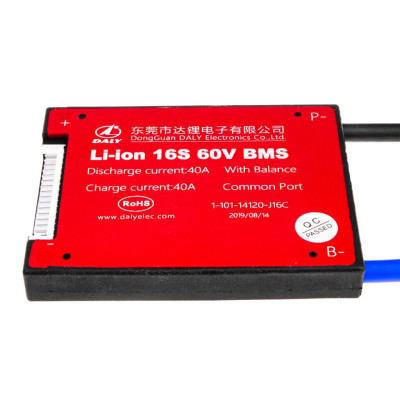 BMS плата LogicPower LP Li-ion 60V 16S 40A симметрия BMS плата LogicPower LP Li-ion 60V 16S 40A симметрия