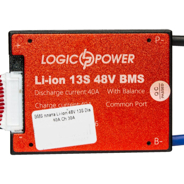 BMS плата Li-ion 48V 13S 30A симметрия BMS плата Li-ion 48V 13S 30A симметрия