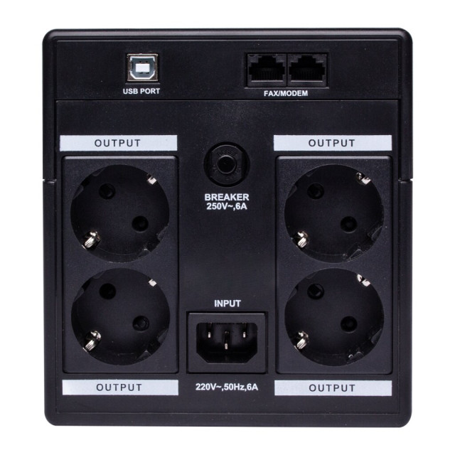 БВ Лінійно-інтерактивне ДБЖ LogicPower LPM-U1100VA-P (770Вт)