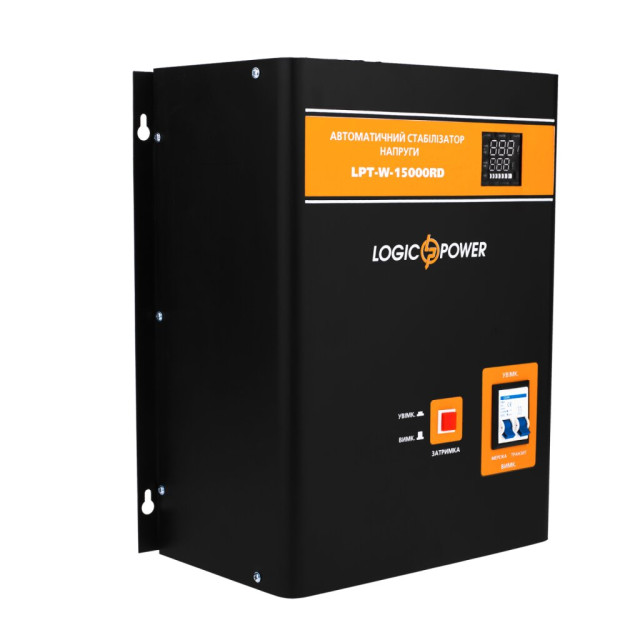 БУ Стабилизатор напряжения LogicPower LPT-W-15000RD BLACK (10500W)