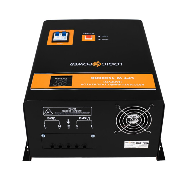 БУ Стабилизатор напряжения LogicPower LPT-W-15000RD BLACK (10500W)