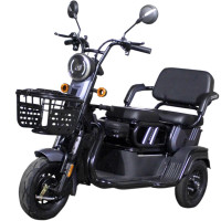 Электрический мопед AGAMI xk 650W/60V/20AH (DZM) (черный)