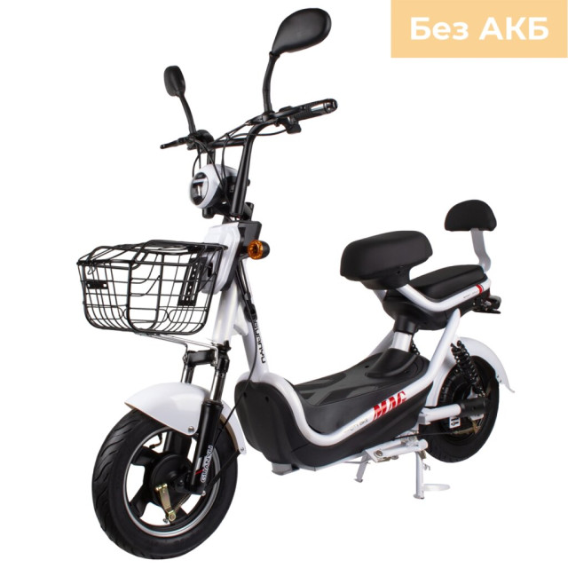 Электрический мопед CITY gy-4 350W/48V (белый)