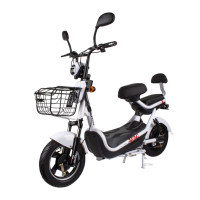 Электрический мопед CITY gy-4 500W/48V/20AH(AGM) (белый)