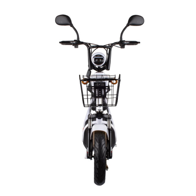 Электрический мопед CITY gy-4 500W/48V/20AH(AGM) (белый)