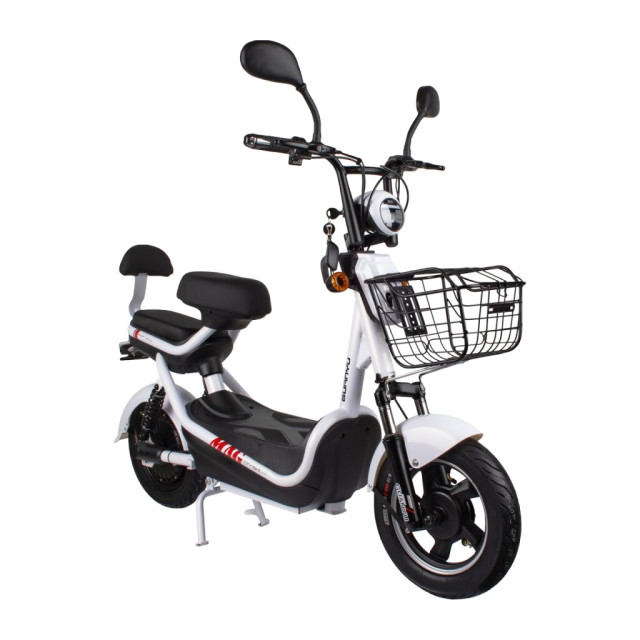 Електричний мопед CITY gy-4 500W/48V (белый) Електричний мопед CITY gy-4 500W/48V (белый)