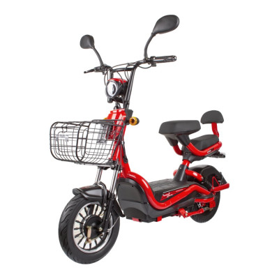 Электрический мопед R1 RACING Athena 500W/48V/20AH(AGM) (красный) Электрический мопед R1 RACING Athena 500W/48V/20AH(AGM) (красный)