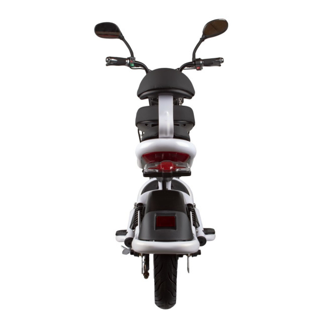 Электрический мопед R1 RACING Athena 500W/48V/20AH(DZM) (белый) Электрический мопед R1 RACING Athena 500W/48V/20AH(DZM) (белый)