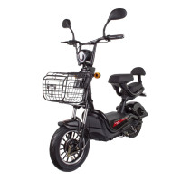 Електричний мопед R1 RACING Athena 500W/48V/20AH(DZM) (черный)