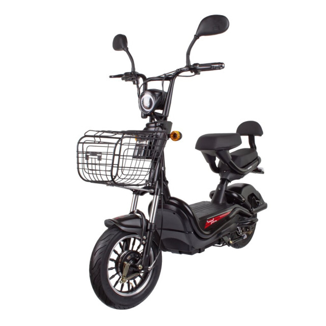 Электрический мопед R1 RACING Athena 500W/48V/20AH(DZM) (черный) Электрический мопед R1 RACING Athena 500W/48V/20AH(DZM) (черный)