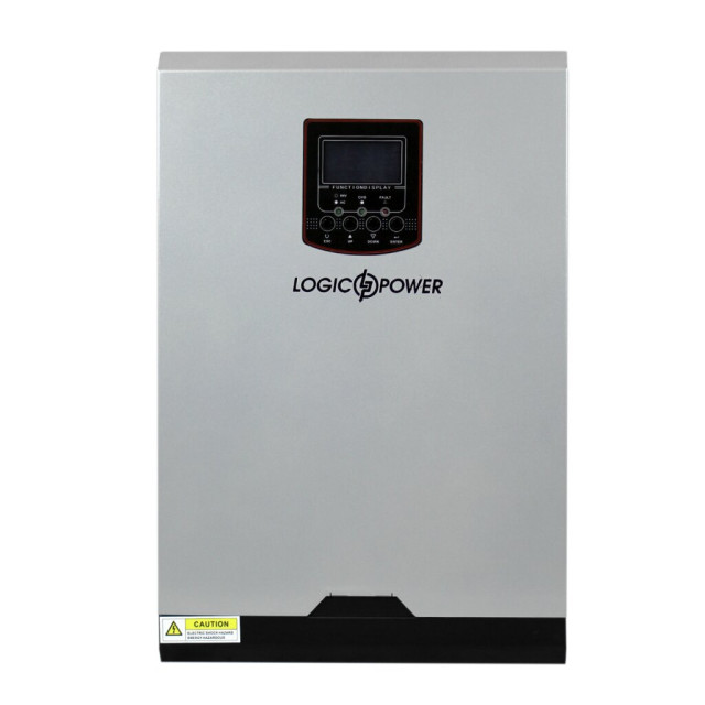 Гібридний сонячний інвертор (ДБЖ) LogicPower LPW-HM-5484-5000VA (5000Вт) 48V 80A MPPT 120-450V