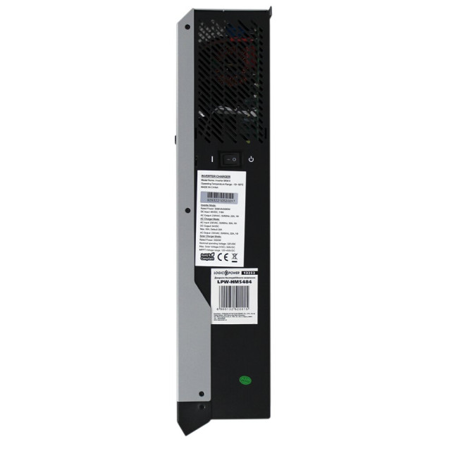 Гібридний сонячний інвертор (ДБЖ) LogicPower LPW-HM-5484-5000VA (5000Вт) 48V 80A MPPT 120-450V
