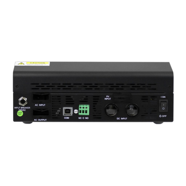 Гібридний сонячний інвертор (ДБЖ) LogicPower LPW-HMB-32615-3000VA (2400Вт) 24V 60A MPPT 60-115V
