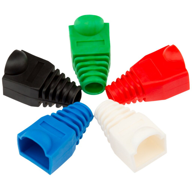 Ізолюючий ковпачок LogicPower LPCP5WH RJ45 Білий (уп. 100 шт.) Ізолюючий ковпачок LogicPower LPCP5WH RJ45 Білий (уп. 100 шт.)