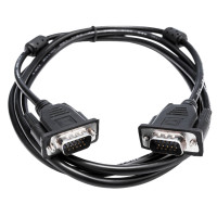 Кабель 1.8 м чорний (з двома феритовими кільцями) VGA-1.8BK