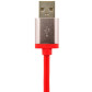 Кабель 2 в 1 USB - micro USB - Lightning Lightning R 1м красный /Retail