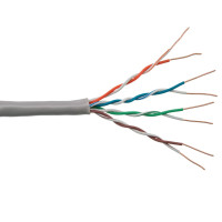 Кабель для внутрішньої прокладки LogicPower LP CU Cat.5e UTP 4x2x0.50 мм 305 м