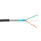 Кабель экранированный для наружной прокладки LogicPower LP CU Cat.5e FTP 2x2x0.50 мм 305 м