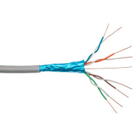 Кабель экранированный для внутренней прокладки LogicPower LP CU Cat.5e FTP 4x2x0.50 мм 305 м