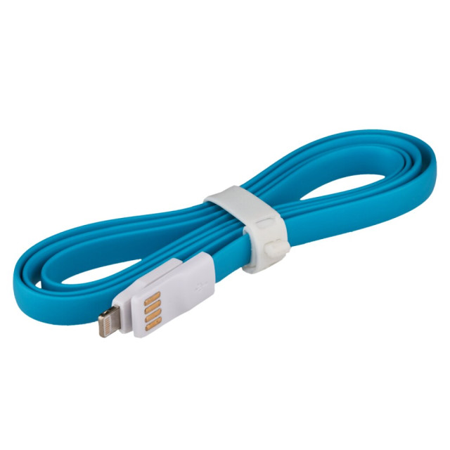 Кабель магнітний USB - Lightning Lightning B 1м синий /Retail