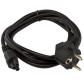 Кабель живлення для ноутбука LogicPower LP CEE 7/4 - C5_1.8m_3x0,75mm2, 220V Кабель живлення для ноутбука LogicPower LP CEE 7/4 - C5_1.8m_3x0,75mm2, 220V