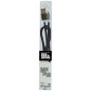 Кабель USB - Lightning USB - Lightning 1м B (кож. плетение) черный / R