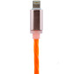 Кабель USB - Lightning USB - Lightning 1м Or (силикон) оранжевый / Ret