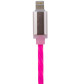 Кабель USB - Lightning 1м R-P (силикон) красно-розовый / Retail Кабель USB - Lightning 1м R-P (силикон) красно-розовый / Retail