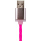 Кабель USB - Lightning 1м R-P (силикон) красно-розовый / Retail Кабель USB - Lightning 1м R-P (силикон) красно-розовый / Retail
