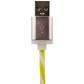 Кабель USB - Lightning 1м W-Gr (силикон) бело-зеленый / Retail Кабель USB - Lightning 1м W-Gr (силикон) бело-зеленый / Retail