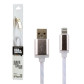 Кабель USB - Lightning USB - Lightning 1м W (силикон) белый / Retail
